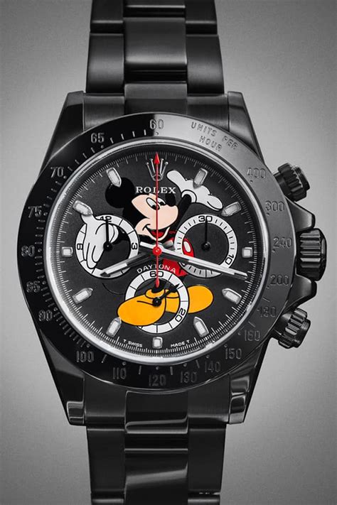 rolex daytona mickey mouse